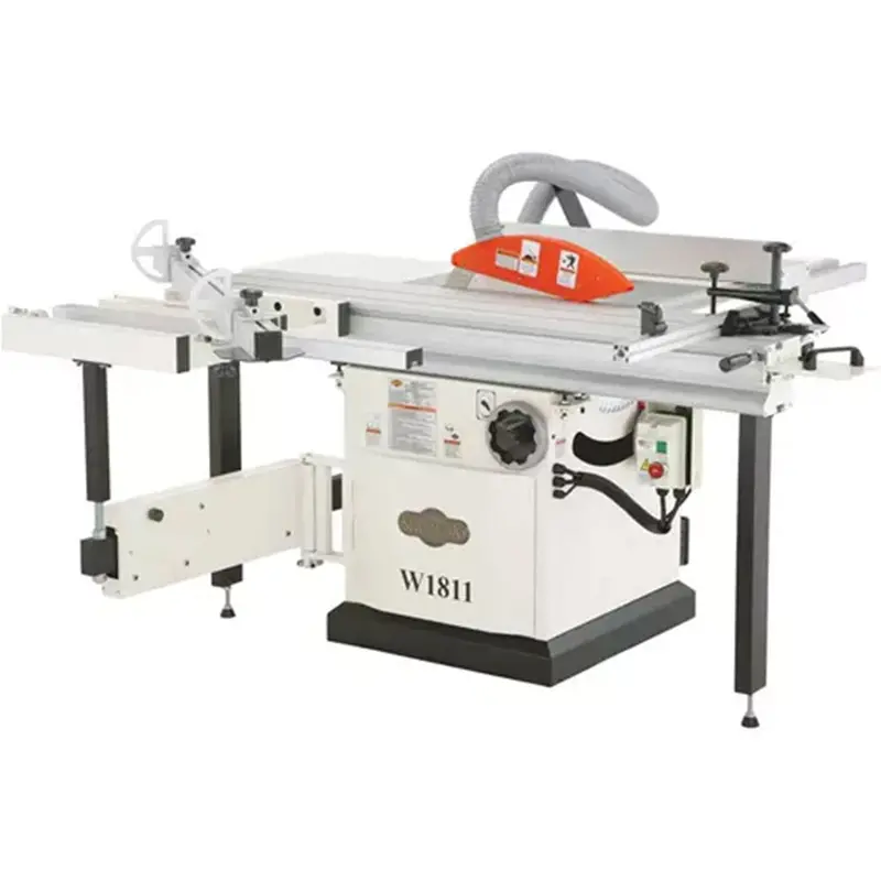 Shop Fox W1811 10" 5 Hp Sliding Table Saw W/ 63" Crosscut Capacity 1