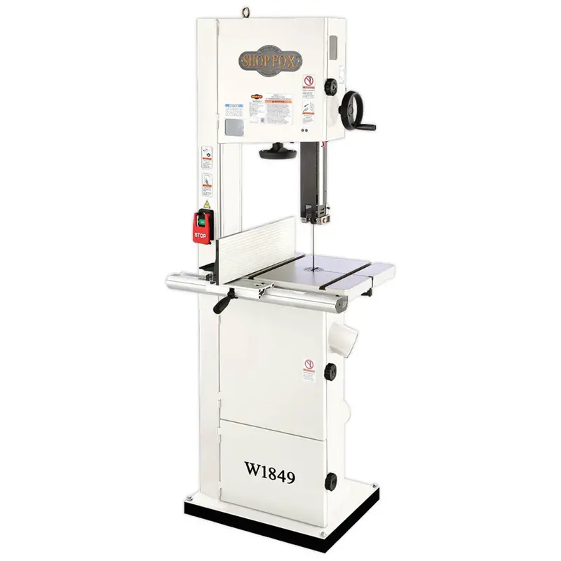 Shop Fox W1849 14-Inch 220-Volt 2 Hp Heavy Duty Versatillity Resaw Bandsaw 1