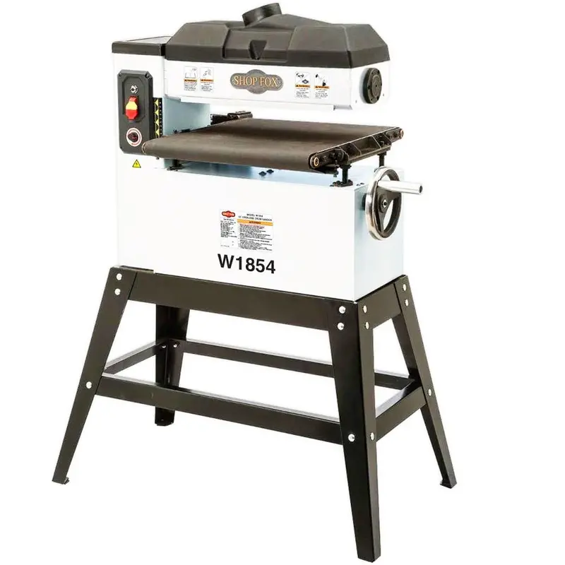 Shop Fox W1854 120-Volt 18-Inch 1.5 Hp Variable Speed Feed Open-End Drum Sander 1
