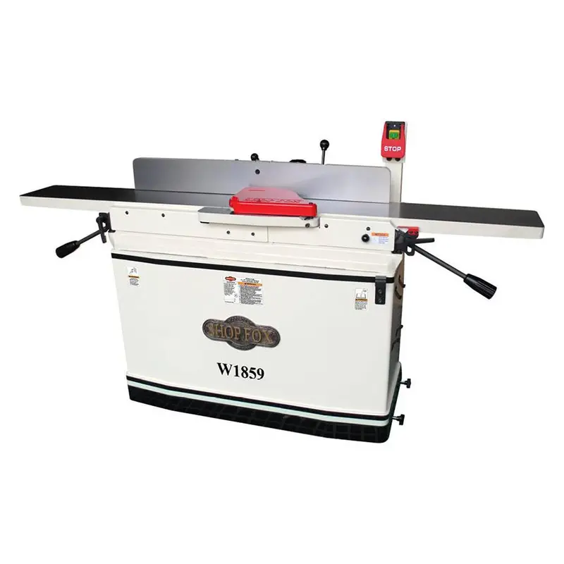 Shop Fox W1859 8-Inch X 76-Inch 3-Hp Parallelogram Jointer W/ Mobile Base 1