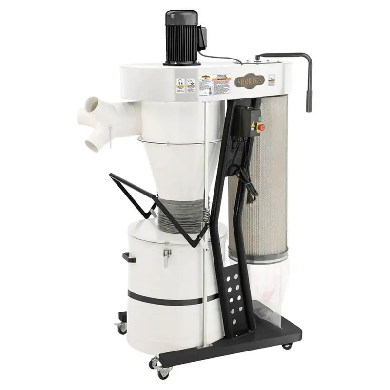 Shop Fox W1869 3-Hp 220-Volt 18-Amp Portable Cyclone Dust Collector 1