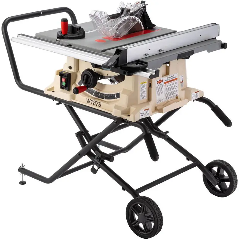 Shop Fox W1875 2 Hp Benchtop Table Saw W/ Stand 1