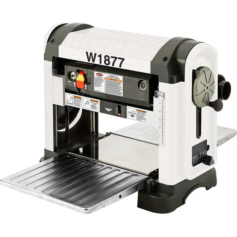 Shop Fox W1877 13" Corded Heavy Duty Portable Planer W/ Spiral-Style Cutterhead 1