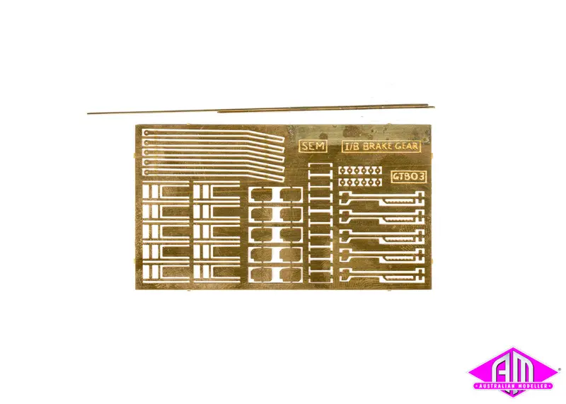 Shunters Steps & Handbrake (I) For 5 Wagons 1