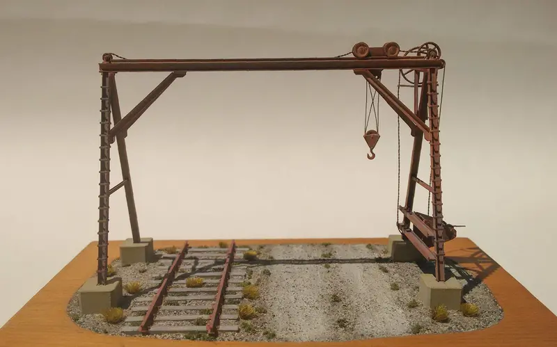 Sj-5Tgan - 5 Ton Gantry Crane Kit (Ho Scale) 1