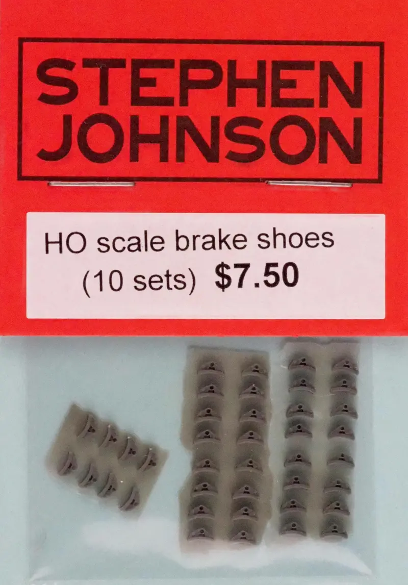 Sj-Bs10s - Urethane Brake Shoes - 10 Sets (Ho Scale) 1