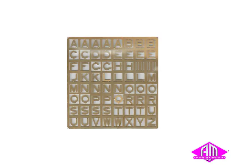 Sj-Esl - Nsw Station Name Letters (Ho Scale) 1