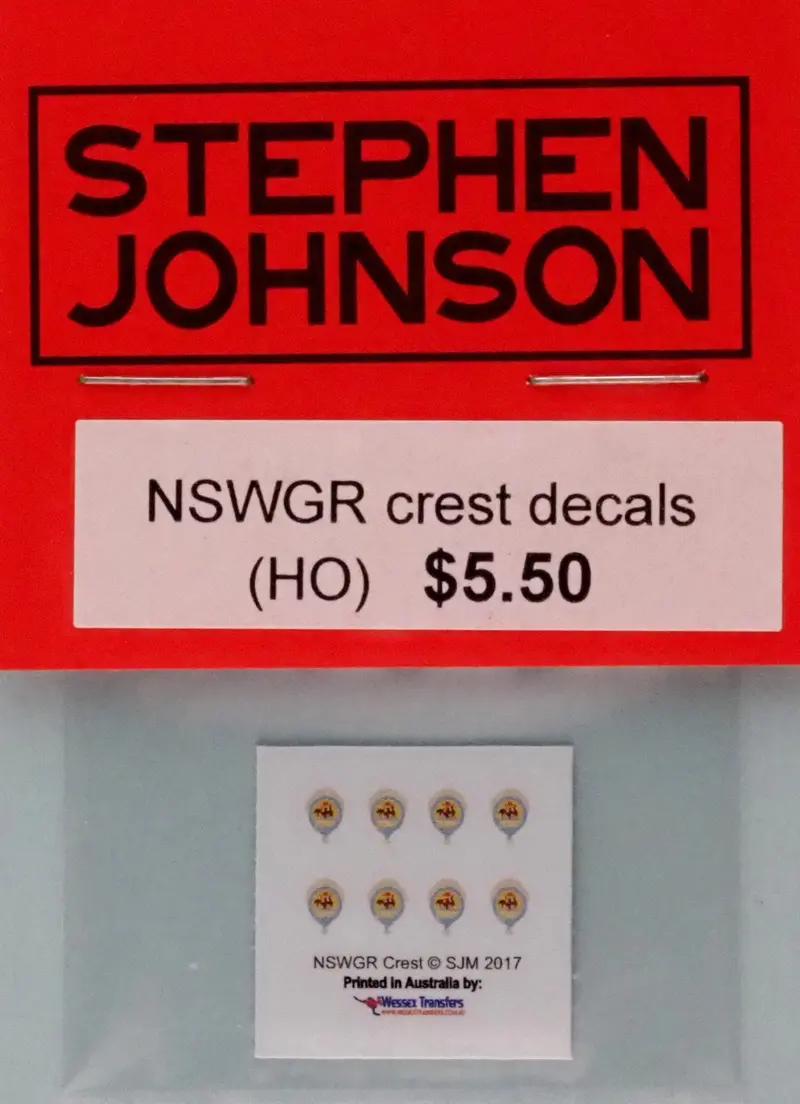 Sj-Nswgrcd - Nswgr Crest Decals (Ho Scale) 1