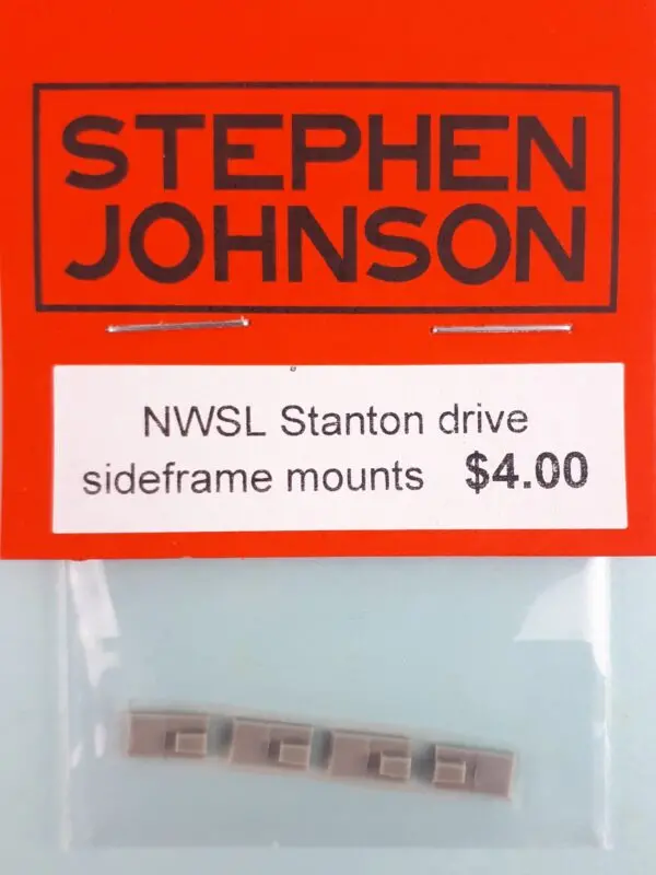 Sj-Sdsfm - Stanton Drive Sideframe Mounts (Ho Scale) 1