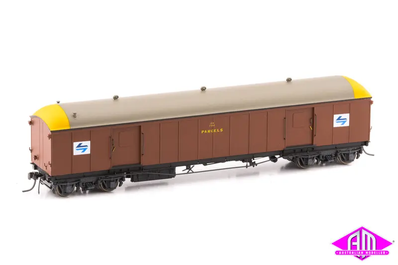 Skb  Parcel Van Indian Red Ptc L7 (Single Car) Skb-B 1
