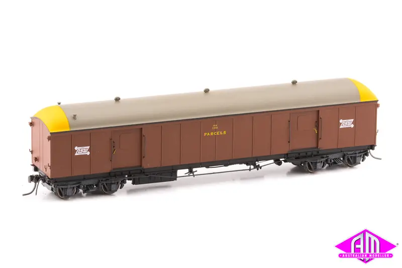 Skb  Parcel Van Indian Red Ptc Mk1 (Single Car) Skb-A 1