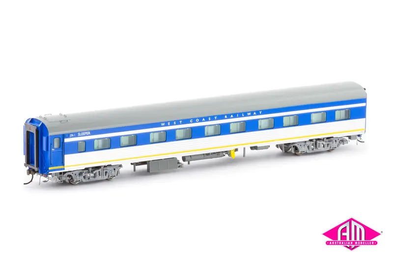Sleeping Car, Wcr Jta-1 Blue/Grey (2000-2004) - Single Car Spc-2 (Ho Scale) 1