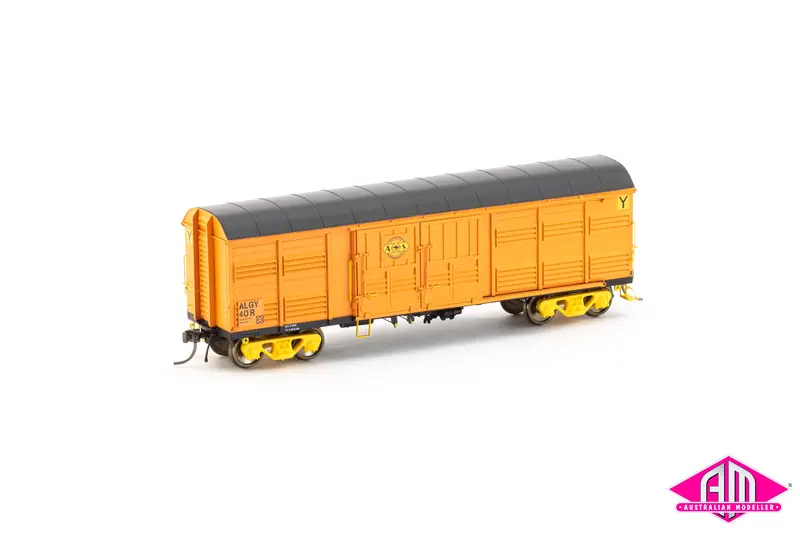 South Australian Lx Louvre Vans An & Asr Orange Algy-01 (Ho Scale) 3 Pack 1