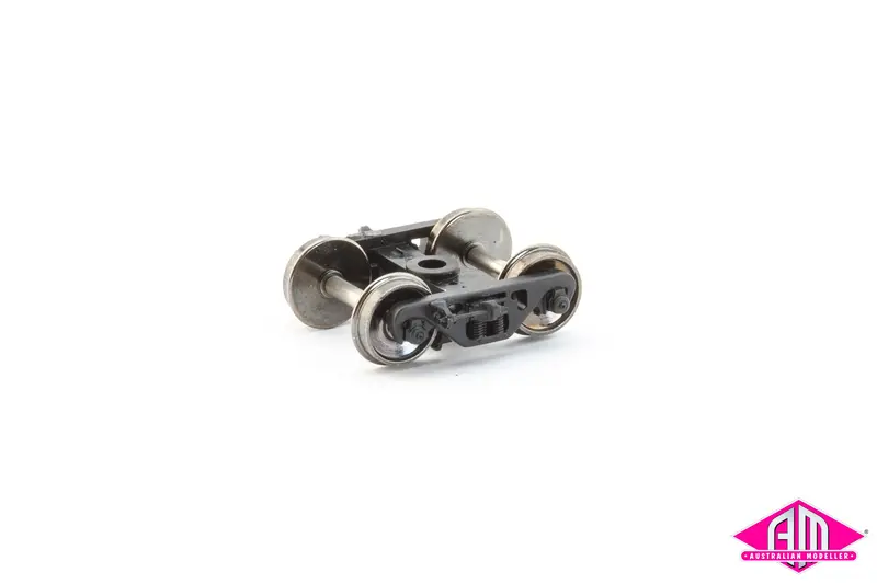 Sp-80 Vic Aligned Bogies With 36" Rp25-110 Blackened Metal Disc Wheels - 1 Pair 1