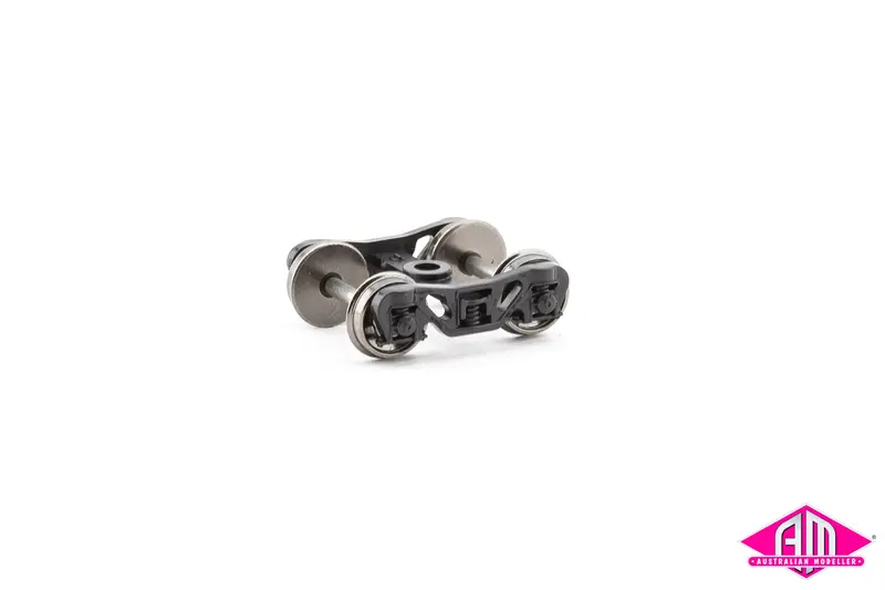 Sp-87 2Cm Bogie With 36" Rp25-110 Blackened Metal Disc Wheels - 1 Pair 1