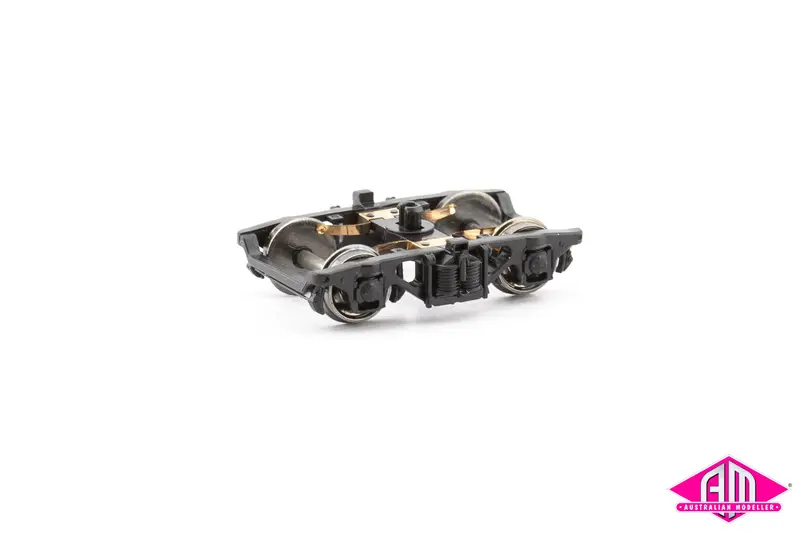Sp-92 2Ca Bogies With 36" Rp25-110 Blackened Metal Disc Wheels - 1 Pair With Pickups 1