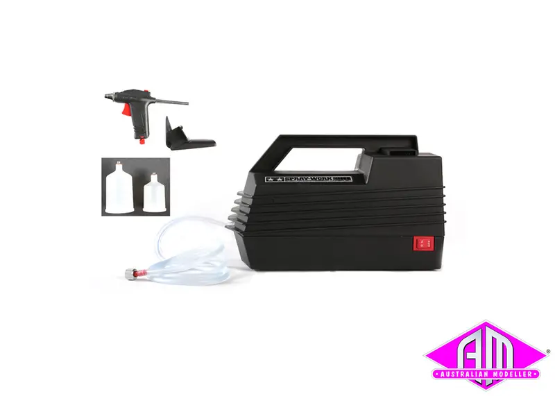 Spray-Work Basic Compressor - W/Airbrush 1