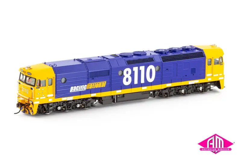 Sra 81 Class Locomotive 8110 Pacific National Rural & Bulk With Stars (81-22) Ho Scale 1