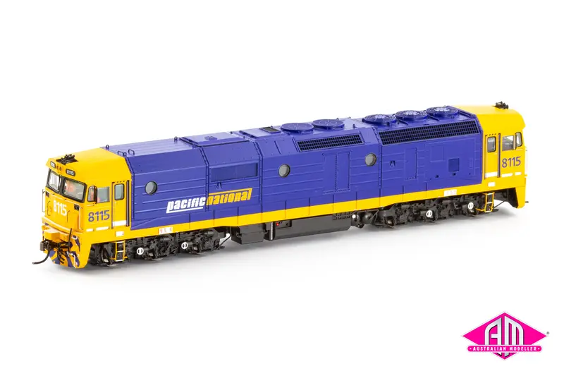 Sra 81 Class Locomotive 8115 Pacific National Intermodal (81-15) Ho Scale 1