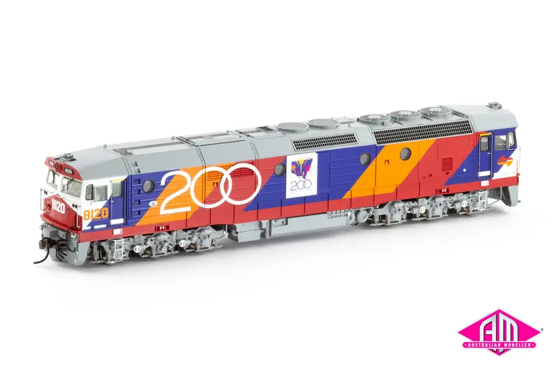Sra 81 Class Locomotive 8120 Sra Bicentennial (81-5) Ho Scale 1
