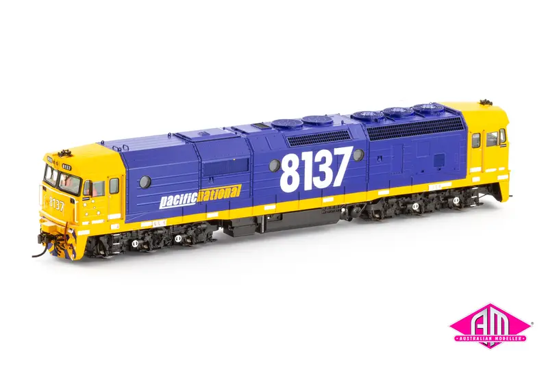 Sra 81 Class Locomotive 8137 Pacific National Rural & Bulk With Stars (81-23) Ho Scale 1