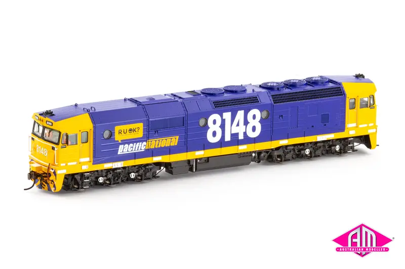 Sra 81 Class Locomotive 8148 Pacific National Rural & Bulk 'R U Ok' (81-24) Ho Scale 1