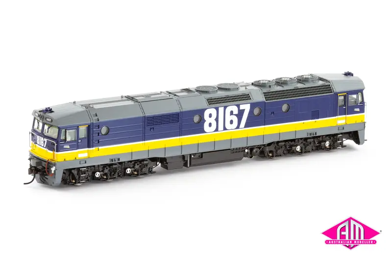 Sra 81 Class Locomotive 8167 Freightrail Stealth  (81-7) Ho Scale 1