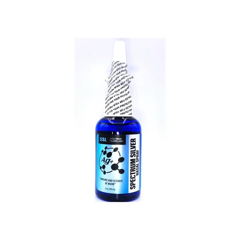 Ssl Spectrum Silver Ag+ Ionic Silver Nano Particle Solution - Nasal Spray - 59 Ml( 2 Oz ) 1