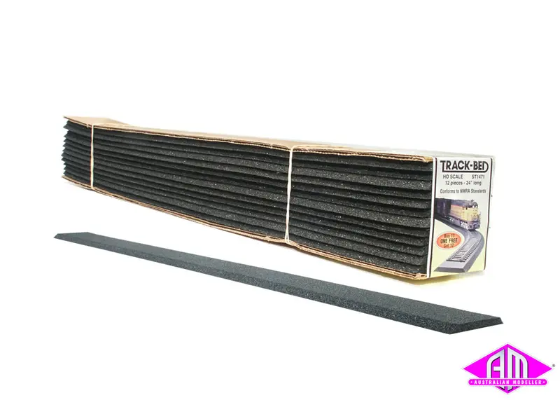 St1471 - Track-Bed™ Strips - Standard Pack (Ho Scale) 1