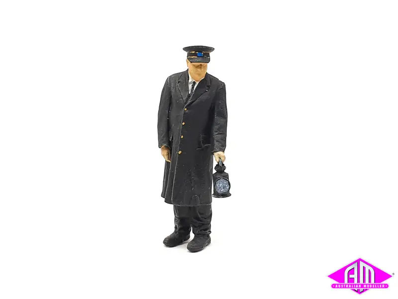 Station Master C With Kerosene Lamp Ho 1
