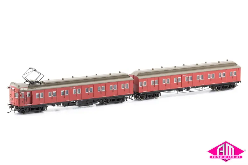 Tait Vr Carriage Red With Disc Wheels & No Signs - 4 Car Set Vps-19 1
