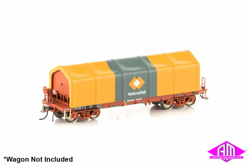 Tarpaulin Cover National Rail Orange/Grey Version 1 4 Pack Ama-3 1
