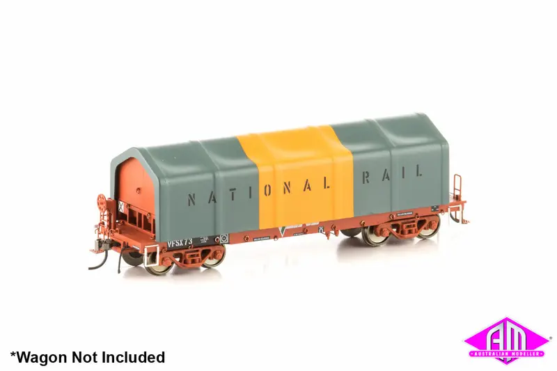Tarpaulin Cover National Rail Orange/Grey Version 2 4 Pack Ama-6 1