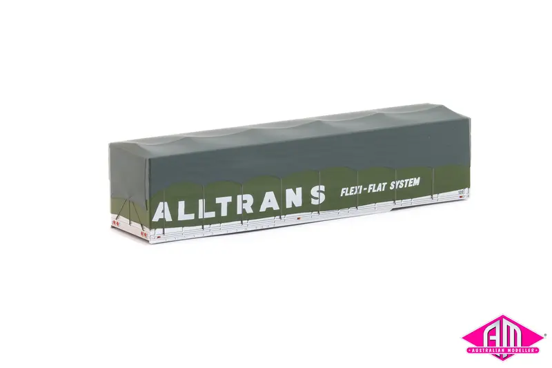 Tarped Trailer Load, Alltrans Flexi-Flat System Tarp Bv-4- Twin Pack, Tra-24 1
