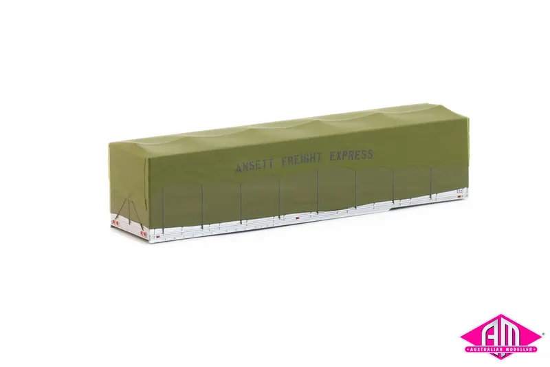 Tarped Trailer Load, Ansett Freight Express Tarp Bv-4- Twin Pack, Tra-22 1