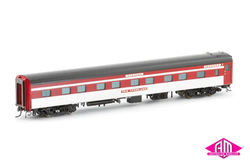 The Overland, An/Gsr, Regal Red (1995-1999) - 10 Car Set Sps-8 (Ho Scale) 1