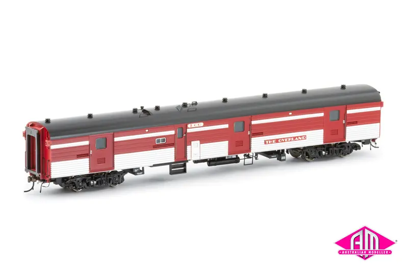 The Overland, An, Regal Red (1989-1995) - 10 Car Set Sps-7 (Ho Scale) 1