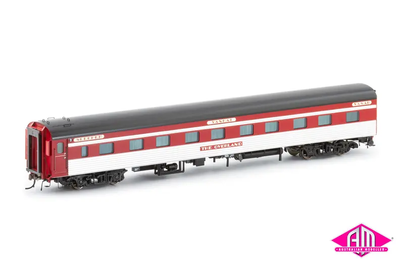 The Overland, V&Sar, Regal Red (1971-1978) - 3 Car Add-On-Set #2 Sps-3 (Ho Scale) 1