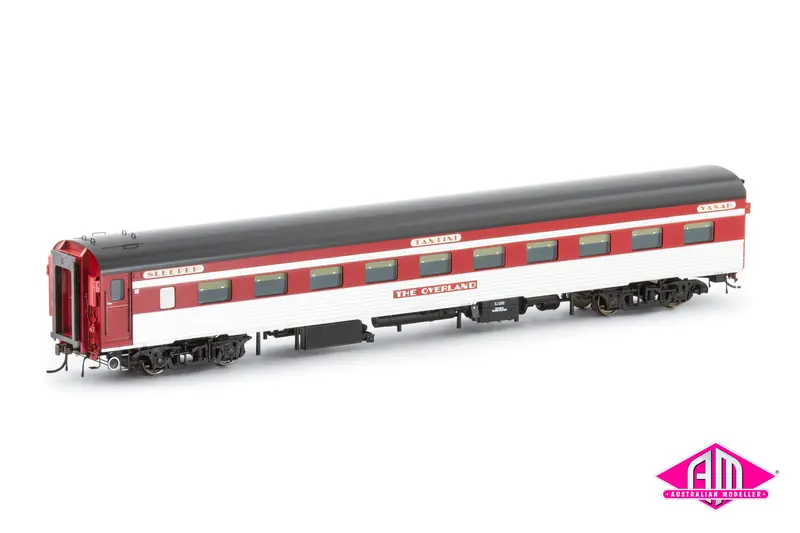 The Overland, V&Sar/V&Anr, Regal Red Restored (2021-Present) 4 Car Set Sps-14 (Ho Scale) 1