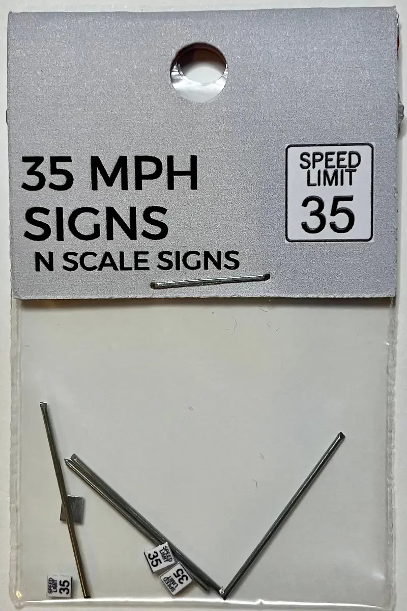 The Train Girl - Ttg032 - 35Mph Limit 4Pk (N Scale) 1