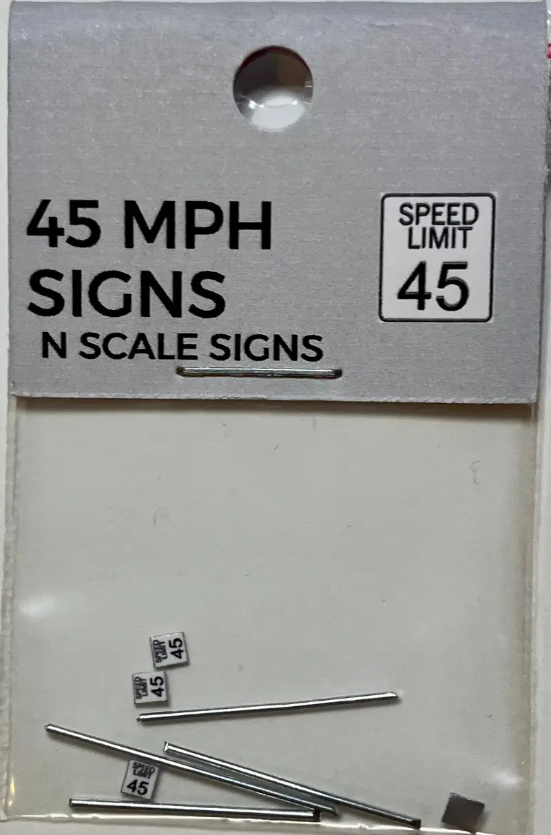The Train Girl - Ttg033 - 45Mph Limit 4Pk (N Scale) 1