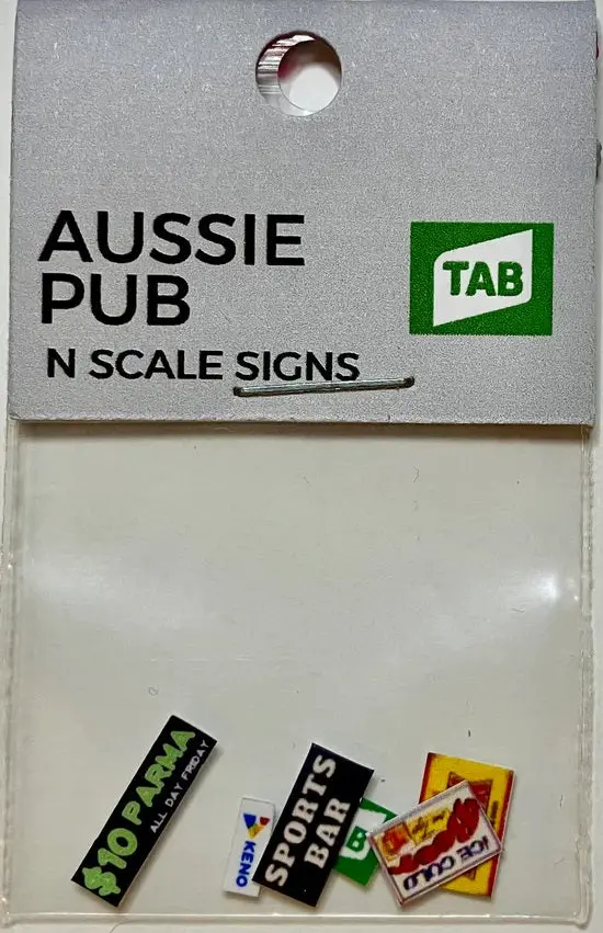 The Train Girl - Ttg034 - Aussie Advertising “Pub” 6Pk (N Scale) 1