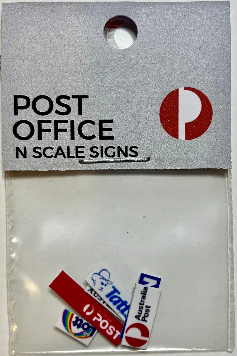 The Train Girl - Ttg036 - Aussie Advertising “Post Office” 6Pk (N Scale) 1
