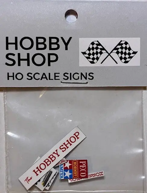 The Train Girl - Ttg046 - Aussie Advertising "Hobby Shop" 6Pk (Ho Scale) 1