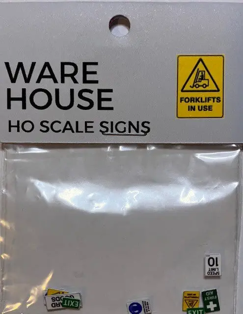 The Train Girl - Ttg047 - Aussie Advertising "Warehouse" 6Pk (Ho Scale) 1