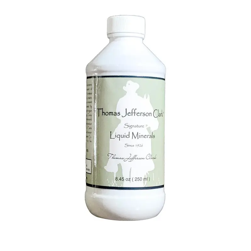 Thomas Jefferson Clark Highly Concentrated Plant Derived Colloidal Signature Liquid Minerals - 8.45 Oz (250 Ml) - 280Mg Minerals Per Serving 1