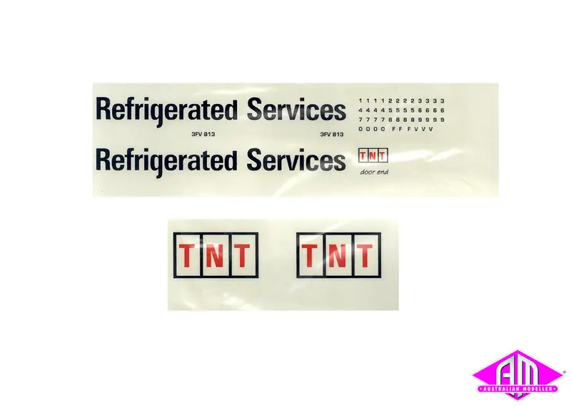 Tnt Refrigerated Services Decal Lcd-3 1