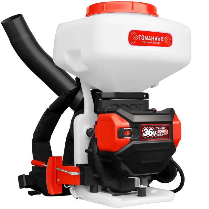 Tomahawk Power Etgs30 36V 5 Gallon Battery Powered Spreader Broadcast Lawn Seed 1