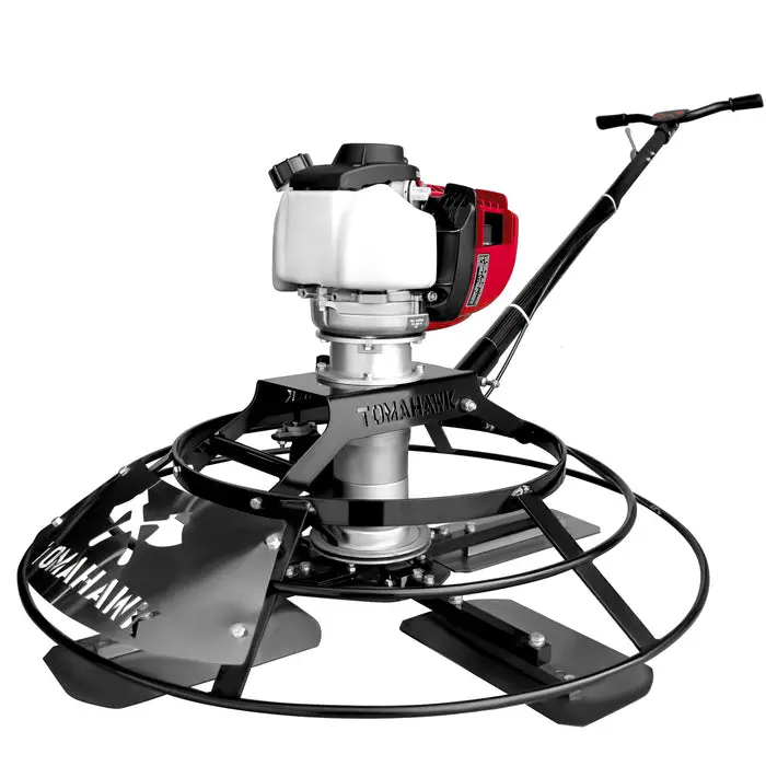 Tomahawk Power Jxpt30h 30" Honda Porta Trowel W/ Gx35, 18Ft Bull Float Handle 1