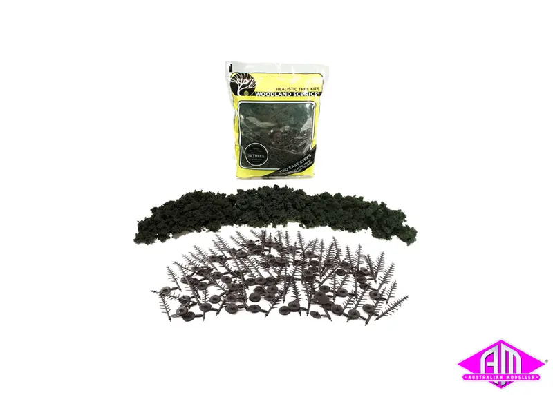 Tr1105 - Realistic Tree Kit - Pine Trees 24Pc (10.1Cm - 15.2Cm) 1